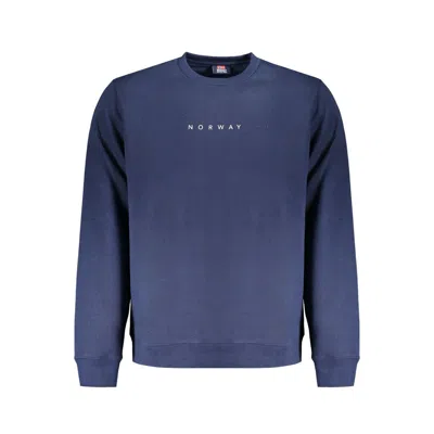 Norway 1963 Blue Cotton Men Sweater