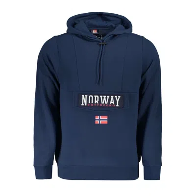 Norway 1963 Blue Cotton Men Sweatshirt