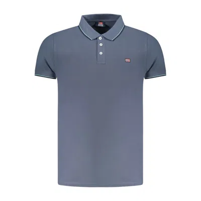 NORWAY 1963 BLUE COTTON POLO SHIRT