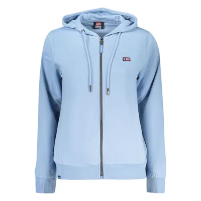 Norway 1963 Azzurro Cotton Womens Hoodie In Blue
