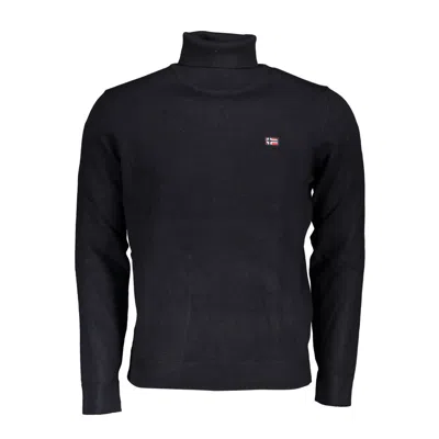Norway 1963 High-neck Logo-patch Sweater In Black