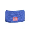 Norway 1963 Blue Marabou Accessory In Blue