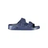 Norway 1963 Blue Plastic Men Sandal In Blue