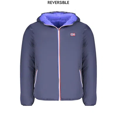 Norway 1963 Reversible Padded Jacket In Blue
