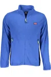 Norway 1963 Blue Poly Sweater With Trendy Applications