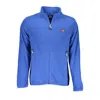 Norway 1963 Blue Poly Sweater With Trendy Applications In Blue