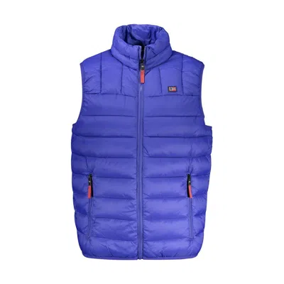 Norway 1963 Quilted Sleeveless Jacket In Blue