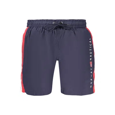 Norway 1963 Blue Polyamide Men's Swimwear
