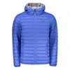 Norway 1963 Blue Polyamide Shell Jacket In Blue