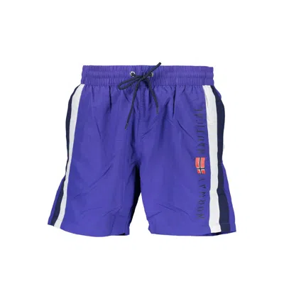 NORWAY 1963 BLUE POLYAMIDE SWIMWEAR