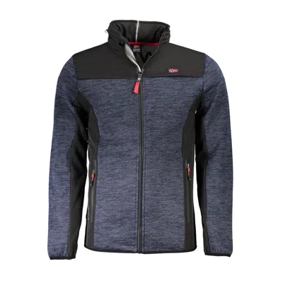 NORWAY 1963 BLUE POLYESTER MEN JACKET