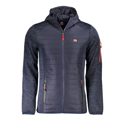 Norway 1963 Blue Polyester Shell Jacket In Purple