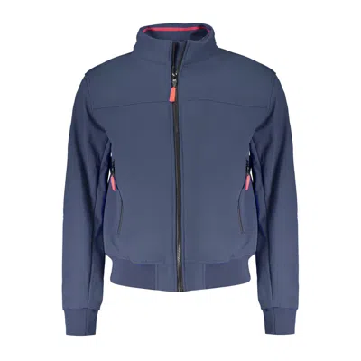 Norway 1963 Polyester Men Men's Jacket In Blue