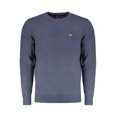 Norway 1963 Blue Wool Men Sweater