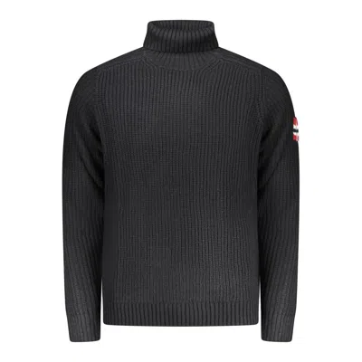 Norway 1963 Blue Wool Men Sweater In Black