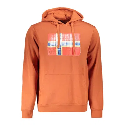 NORWAY 1963 BROWN COTTON MEN SWEATER