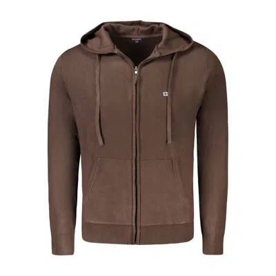 Norway 1963 Brown Polyamide Men Men's Cardigan