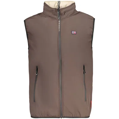 Norway 1963 Brown Polyester Men's Men's Vest