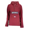 NORWAY 1963 CHIC HOODED SWEATSHIRT WITH UNIQUE WOMEN'S DETAILING