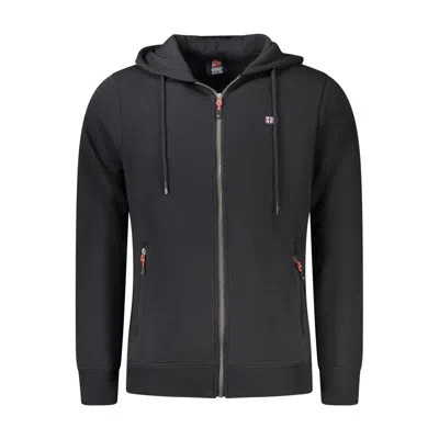 Norway 1963 Cotton Men's Hooded Men's Sweatshirt In Black