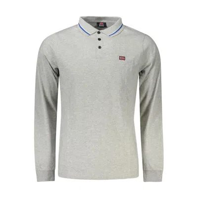 Norway 1963 Cotton Men Polo Men's Shirt In Gray