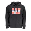 Norway 1963 Black Cotton Sweater In Black