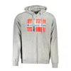 Norway 1963 Sleek Gray Hooded Fleece Sweatshirt