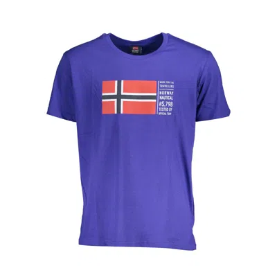 Norway 1963 Cotton Men's T-shirt In Blue