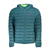 Norway 1963 Elegant Green Hooded Jacket With Multiple Pockets