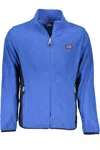 Norway 1963 Blue Poly Sweater With Trendy Applications In Blue