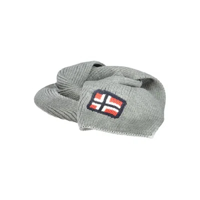 Norway 1963 Gray Acrylic Scarf In Grey