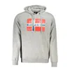 Norway 1963 Sleek Gray Hooded Fleece Sweatshirt
