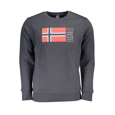 Norway 1963 Gray Cotton Sweater In Black