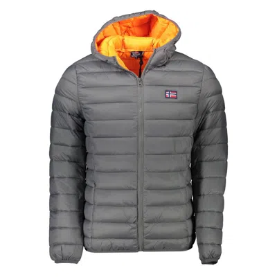 Norway 1963 Gray Polyamide Jacket In Black
