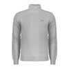 Norway 1963 Gray Polyester Sweater In Blue