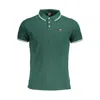 Norway 1963 Elegant Green Polo With Contrasting Accents