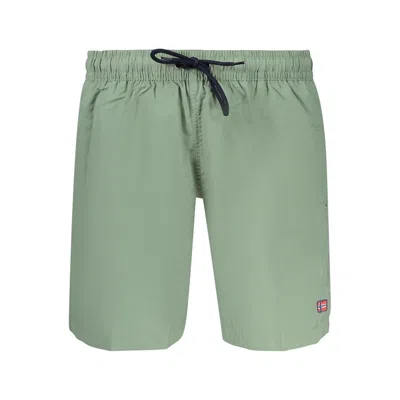 Norway 1963 Green Polyamide Men's Swimwear
