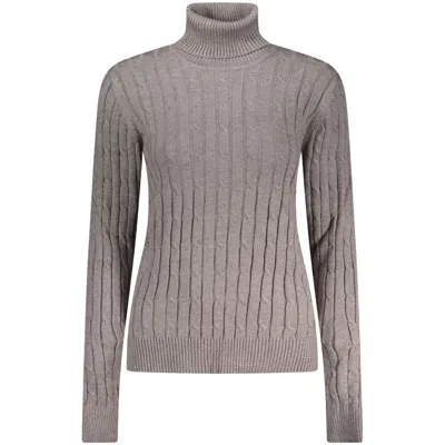 Norway 1963 Grey Viscosa Women Women's Sweater In Gray