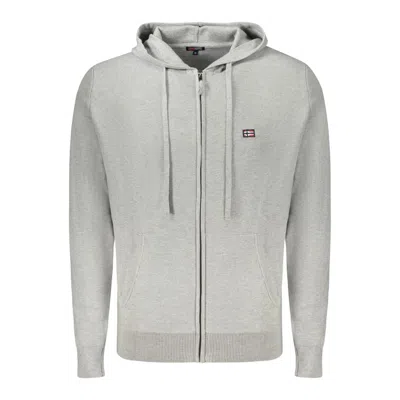 Norway 1963 Grigio Poliammide Men's Cardigan In Gray