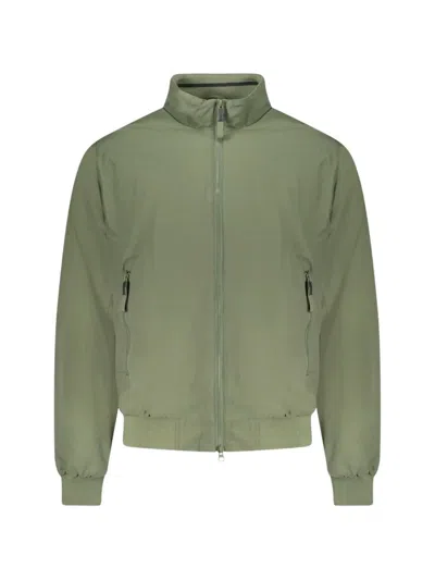 Norway 1963 High-neck Zip-up Jacket In Green