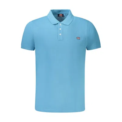 Norway 1963 Light Blue Cotton Polo Shirt