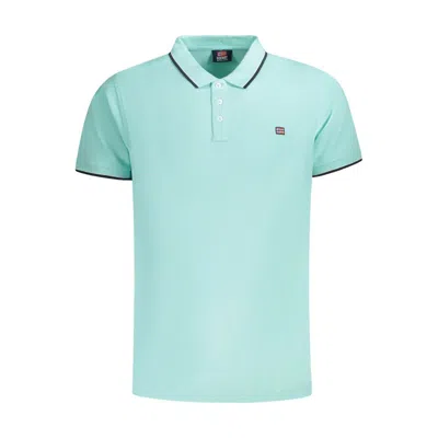 Norway 1963 Light Blue Cotton Polo Shirt