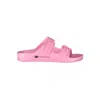 Norway 1963 Pink Plastic Women Sandal In Pink