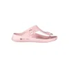 Norway 1963 Pink Plastic Women Sandal In Pink