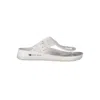 Norway 1963 White Plastic Women Sandal In White