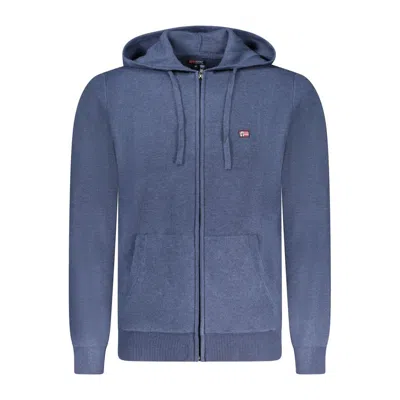 Norway 1963 Poliammide Male Men's Cardigan In Blue