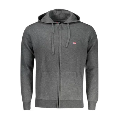 Norway 1963 Poliammide Men's Men's Cardigan In Gray