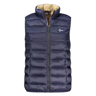 Norway 1963 Blu Poliammide Women's Vest In Blue