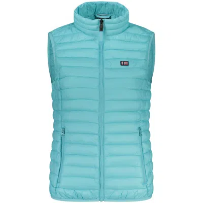 Norway 1963 Poliammide Womens Gilet In Blue