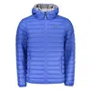 Norway 1963 Blue Polyamide Shell Jacket In Blue